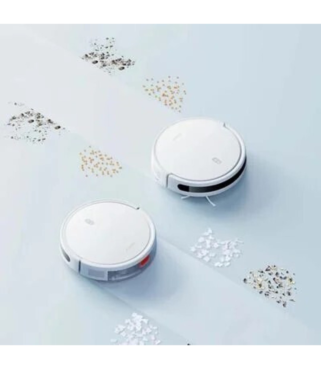 Xiaomi Robot Vacuum E10 Σκούπα Ρομπότ για Σκούπισμα & Σφουγγάρισμα με Wi-Fi Λευκή