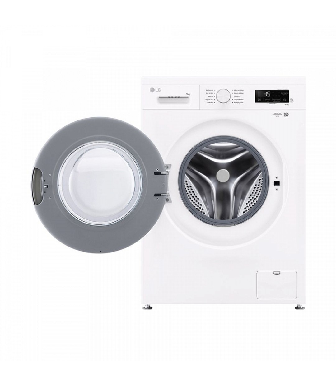 LG Πλυντήριο Ρούχων 9kg με Ατμό 1400 Στροφών F4X1009NWH  LG Πλυντήριο Ρούχων 9kg με Ατμό 1400 Στροφών F4X1009NWH