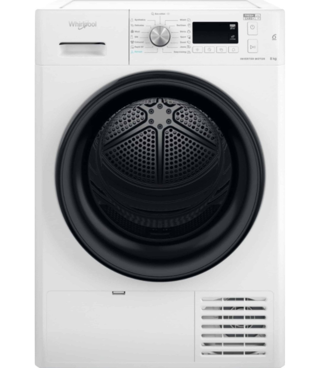 Whirlpool FFT M11 82B EE Στεγνωτήριο 8kg A++ με Αντλία Θερμότητας