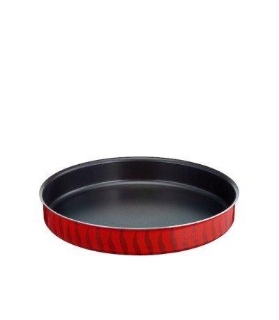 Tefal Coral Flame Ταψί Στρογγυλό Αλουμινίου με Αντικολλητική Επίστρωση 30cm