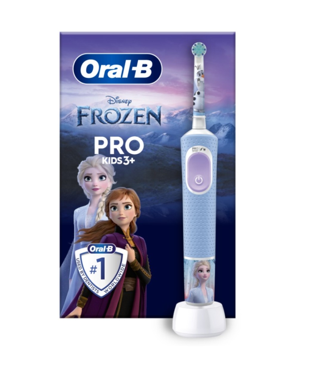 Oral-B Vitality Pro Ηλεκτρική Οδοντόβουρτσα Frozen Για Παιδιά 3+ Ετών