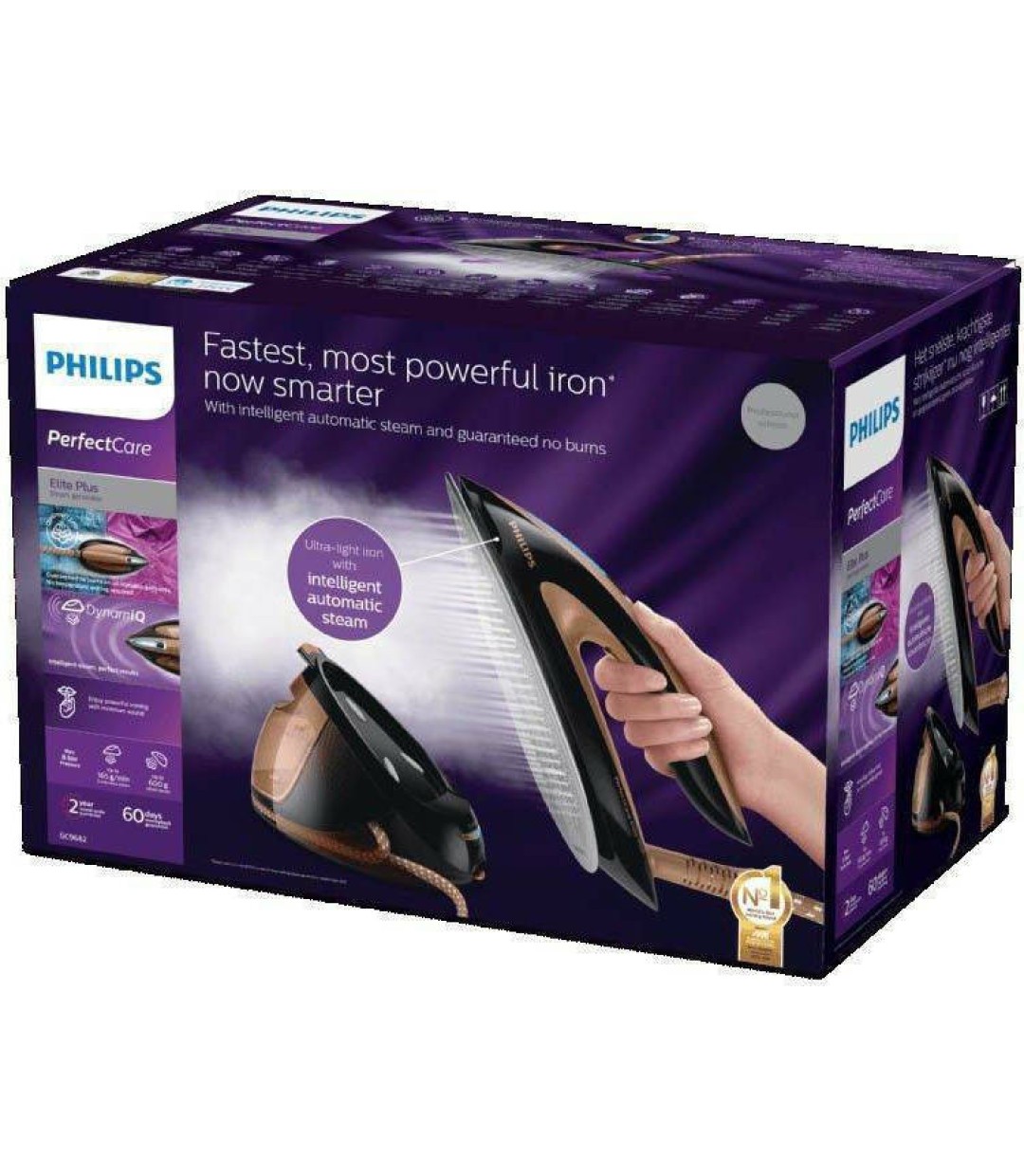 Philips GC9682/80 Σύστημα Σιδερώματος Πίεσης 8bar με Δοχείο 1.8lt Philips GC9682/80 Σύστημα Σιδερώματος Πίεσης 8bar με Δοχείο 1.8lt