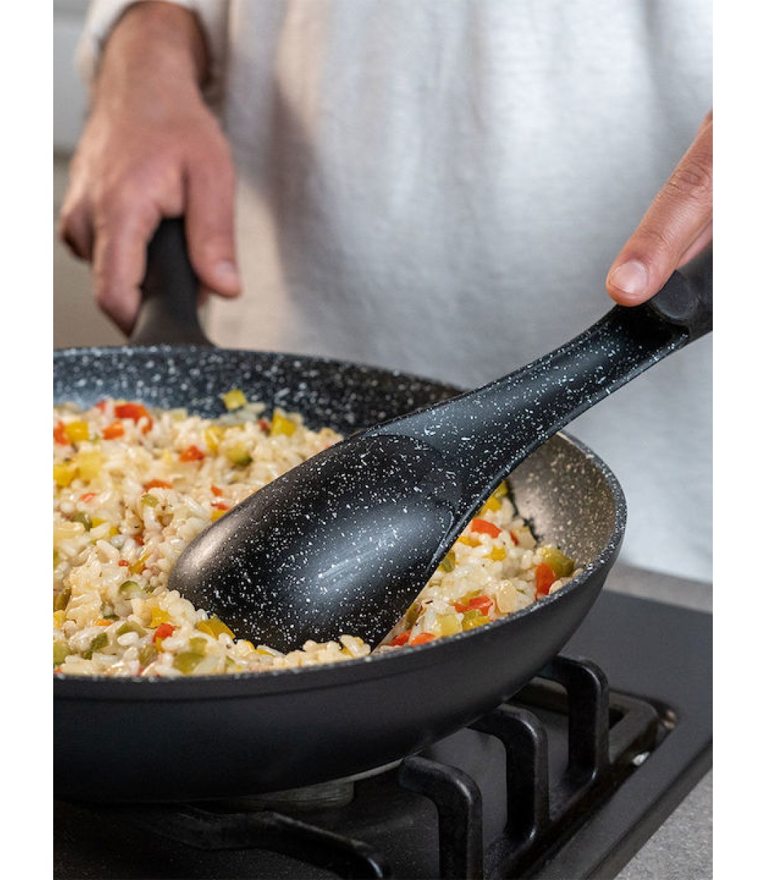 Estia Magma Γκριλιέρα από Αλουμίνιο με Επίστρωση από Πέτρα 28cm