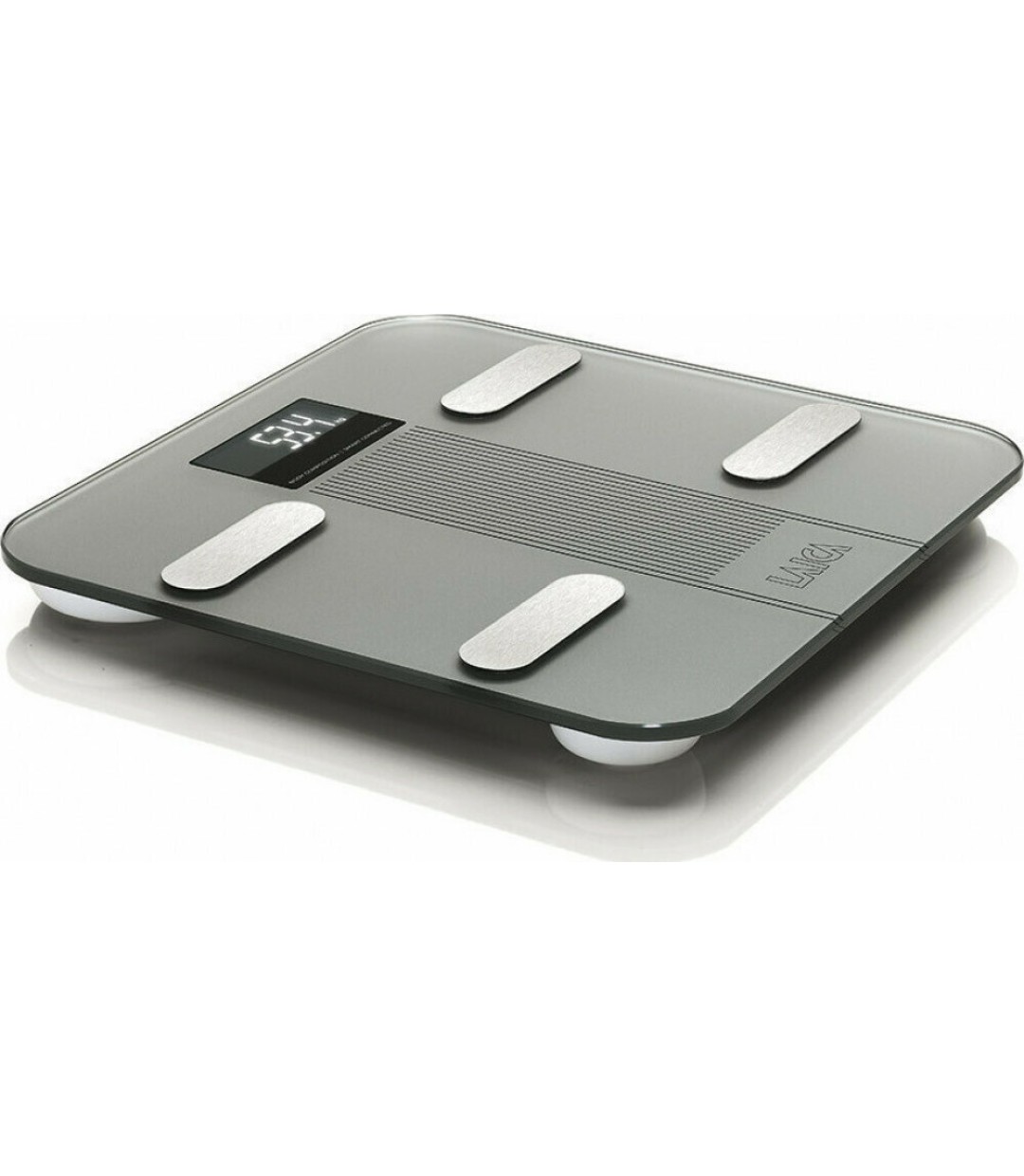 Laica PS 7005 Smart Ζυγαριά με Λιπομετρητή & Bluetooth σε Ασημί χρώμα