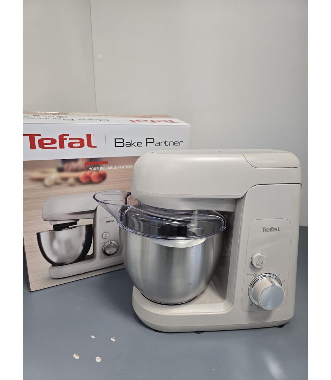 Tefal QB520B38 Κουζινομηχανή 1100W με Ανοξείδωτο Κάδο 4.6lt