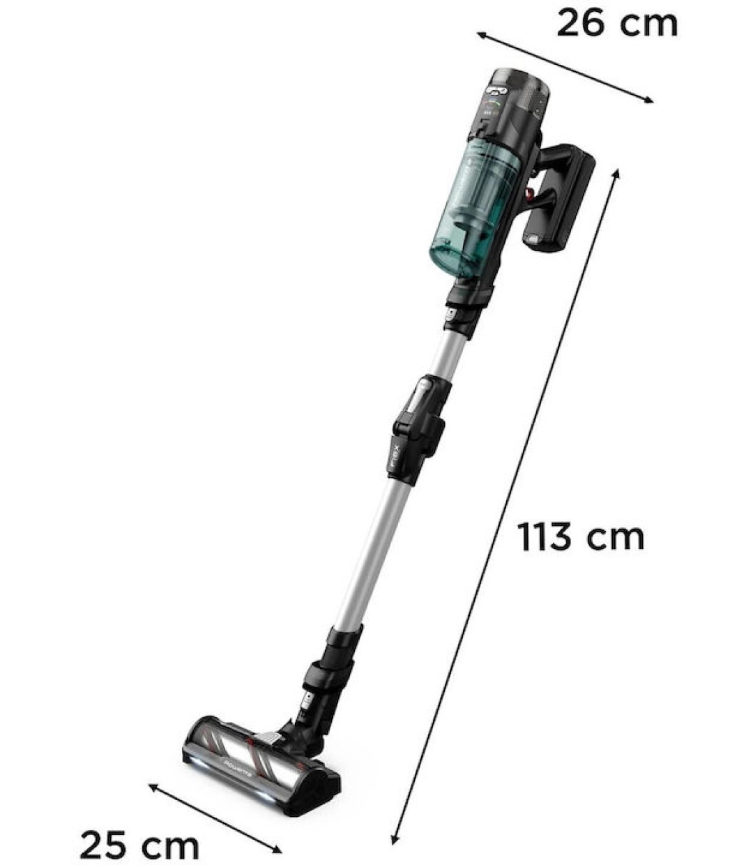 Rowenta RH9A32WO Επαναφορτιζόμενη Σκούπα Stick & Χειρός 25.9V