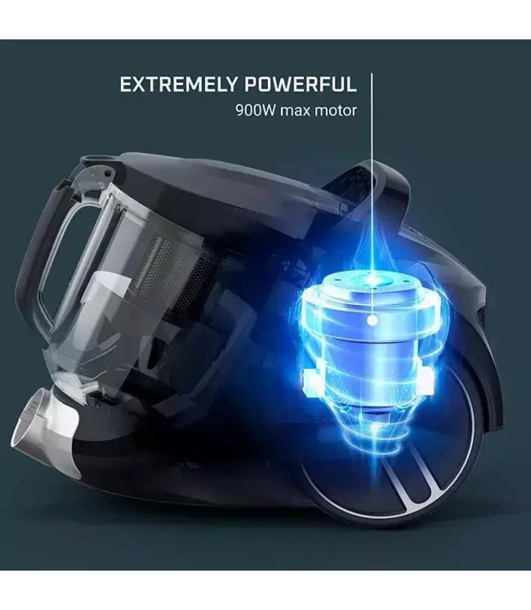 Rowenta RO4B25 Compact Power Xxl Ηλεκτρική Σκούπα 900W με Κάδο 2.5lt Μαύρη Rowenta RO4B25 Compact Power Xxl Ηλεκτρική Σκούπα 900W με Κάδο 2.5lt Μαύρη