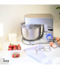 Izzy S1503 Super Chef Κουζινομηχανή 1400W με Ανοξείδωτο Κάδο 6lt    