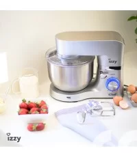 Izzy S1503 Super Chef Κουζινομηχανή 1400W με Ανοξείδωτο Κάδο 6lt    