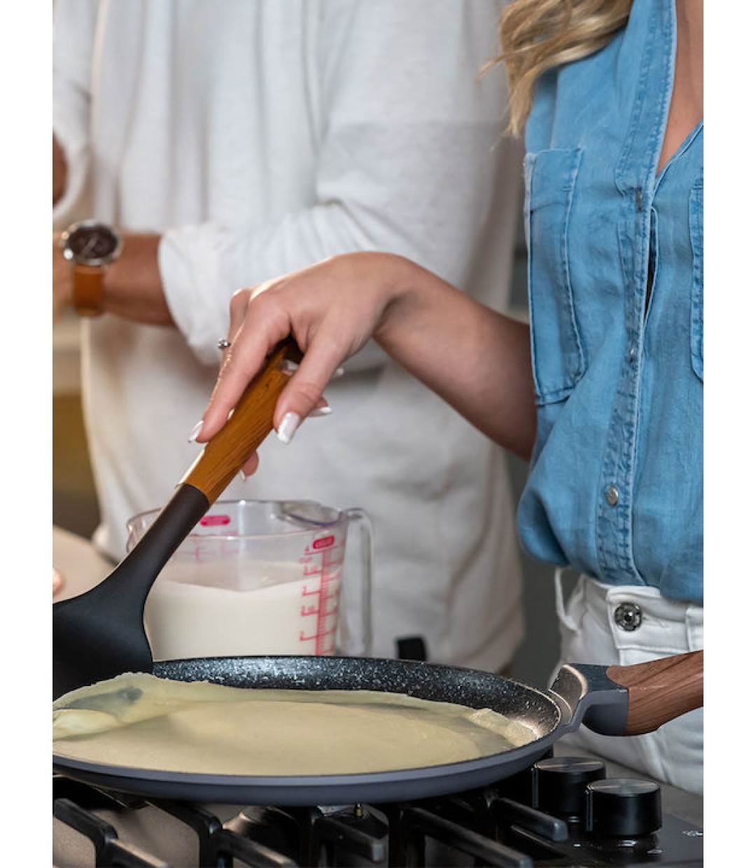 Estia Stone Κρεπιέρα από Χυτό Αλουμίνιο με Αντικολλητική Επίστρωση 28cm