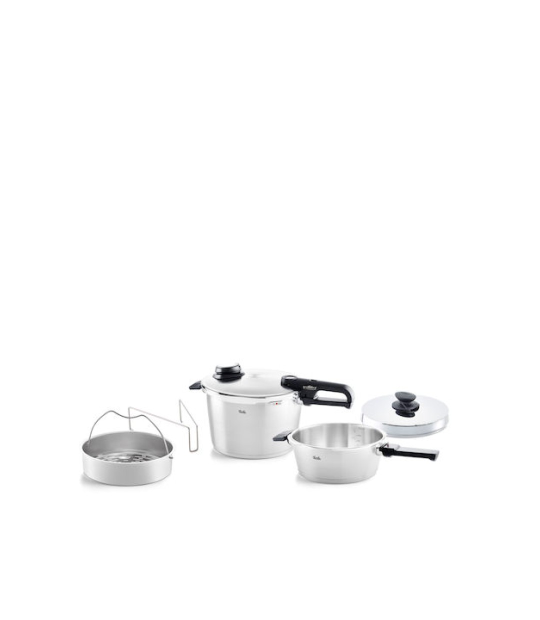 Fissler Vitavit Premium Χύτρες Ταχύτητας Set Quattro 8lt και 4lt