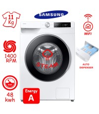 Samsung Πλυντήριο Ρούχων 11kg 1400 Στροφών WW11DG6B85LEU4