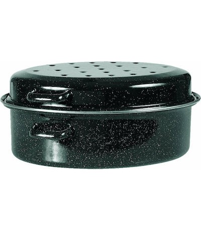 Venus schwarz Γάστρα Οβάλ από Αλουμίνιο 44x34cm