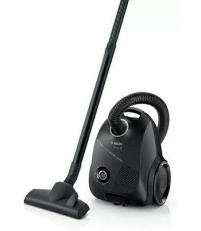 Bosch BGLS2BA1 Ηλεκτρική Σκούπα 600W με Σακούλα 3.5lt Μαύρη