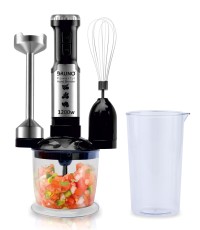  Bruno Ραβδομπλέντερ με Ανοξείδωτη Ράβδο 1200W Ασημί BRN-0093 3 ΣΕ 1