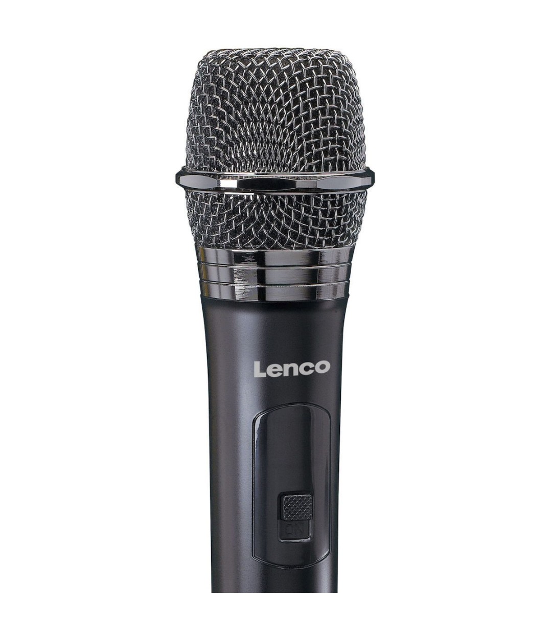 Lenco MCW-011BK Ασύρματο Δυναμικό Μικρόφωνο Χειρός για Φωνητικά