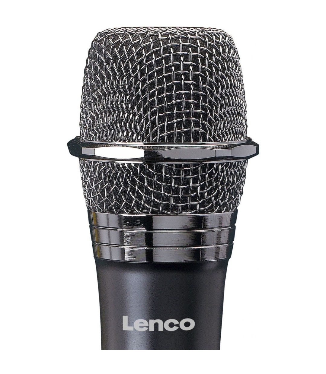 Lenco MCW-011BK Ασύρματο Δυναμικό Μικρόφωνο Χειρός για Φωνητικά