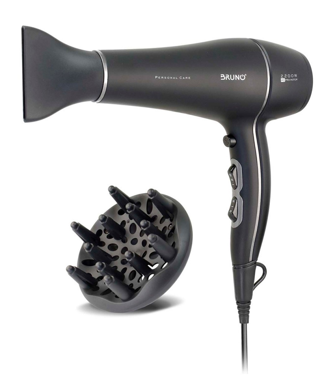  Bruno Πιστολάκι Μαλλιών με Φυσούνα 2200W BRN-0155