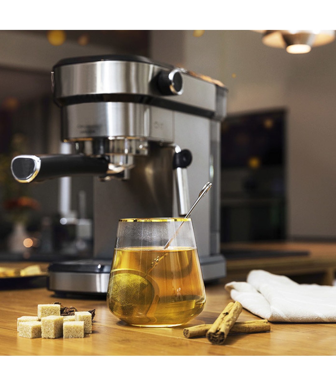  Cecotec Cafelizzia 790 Μηχανή Espresso 1350W Πίεσης 20bar Ασημί 01582