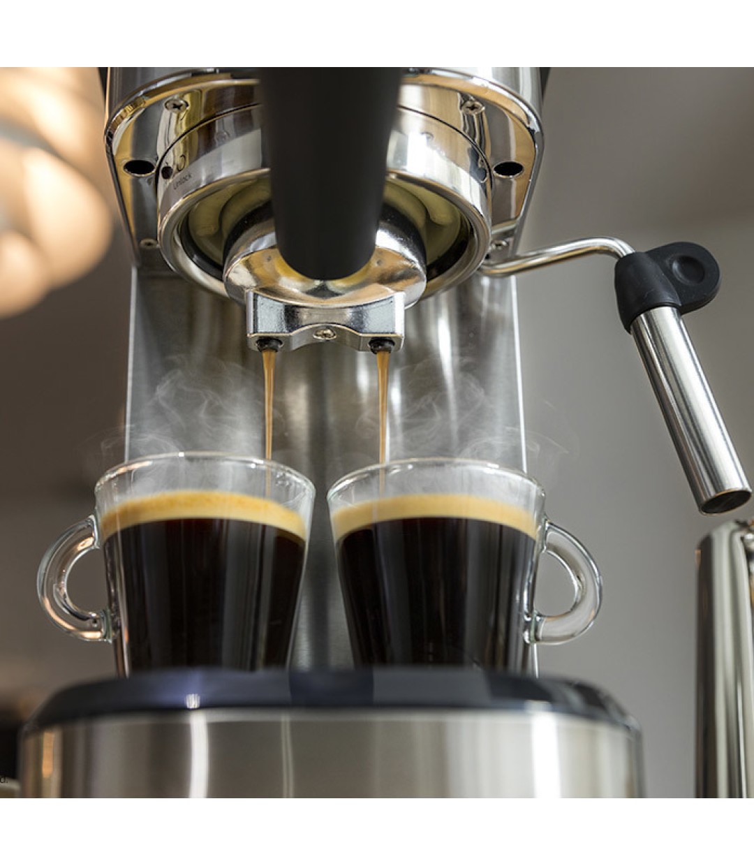  Cecotec Cafelizzia 790 Μηχανή Espresso 1350W Πίεσης 20bar Ασημί 01582