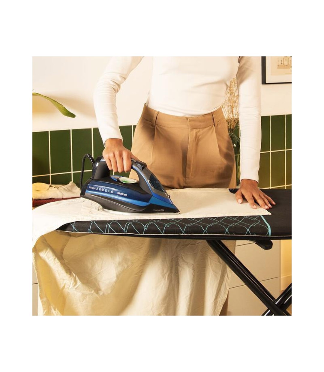  Cecotec IronHero 3200 I-Pump Absolute Σίδερο Ατμού 3200W με Αντικολλητική Πλάκα και Συνεχόμενη Παροχή Ατμού 75gr/min 