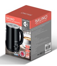  Bruno Συσκευή για Ζεστό & Κρύο Αφρόγαλα με Αντικολλητική Επίστρωση 280ml ΒΡΝ-0204