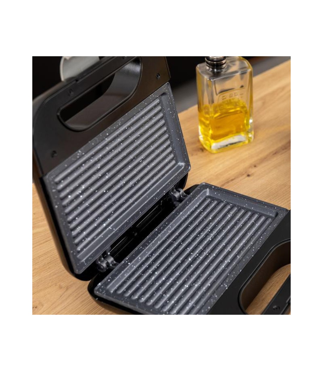  Cecotec Rock'ntoast Τοστιέρα για 2 Τοστ 800W Inox 02958