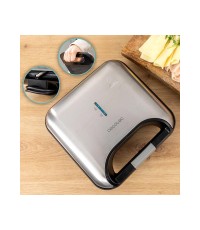  Cecotec Rock'ntoast Τοστιέρα για 2 Τοστ 800W Inox 02958