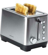  Cecotec BigToast Extra Double Φρυγανιέρα 2 Θέσεων 1000W Inox 03084