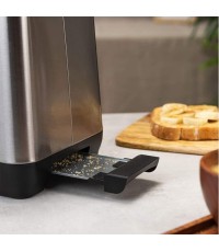  Cecotec BigToast Extra Double Φρυγανιέρα 2 Θέσεων 1000W Inox 03084