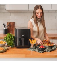  Cecotec Cecofry Fantastik 5500 Air Fryer 5.5lt Μαύρο 03297