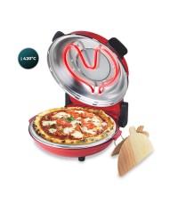  Cecotec Fun Pizza & Co Mamma Mia Παρασκευαστής Πίτσας 1200W Κόκκινος 