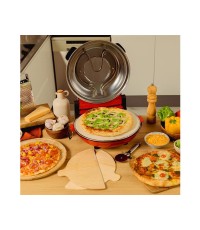 Cecotec Fun Pizza & Co Mamma Mia Παρασκευαστής Πίτσας 1200W Κόκκινος 