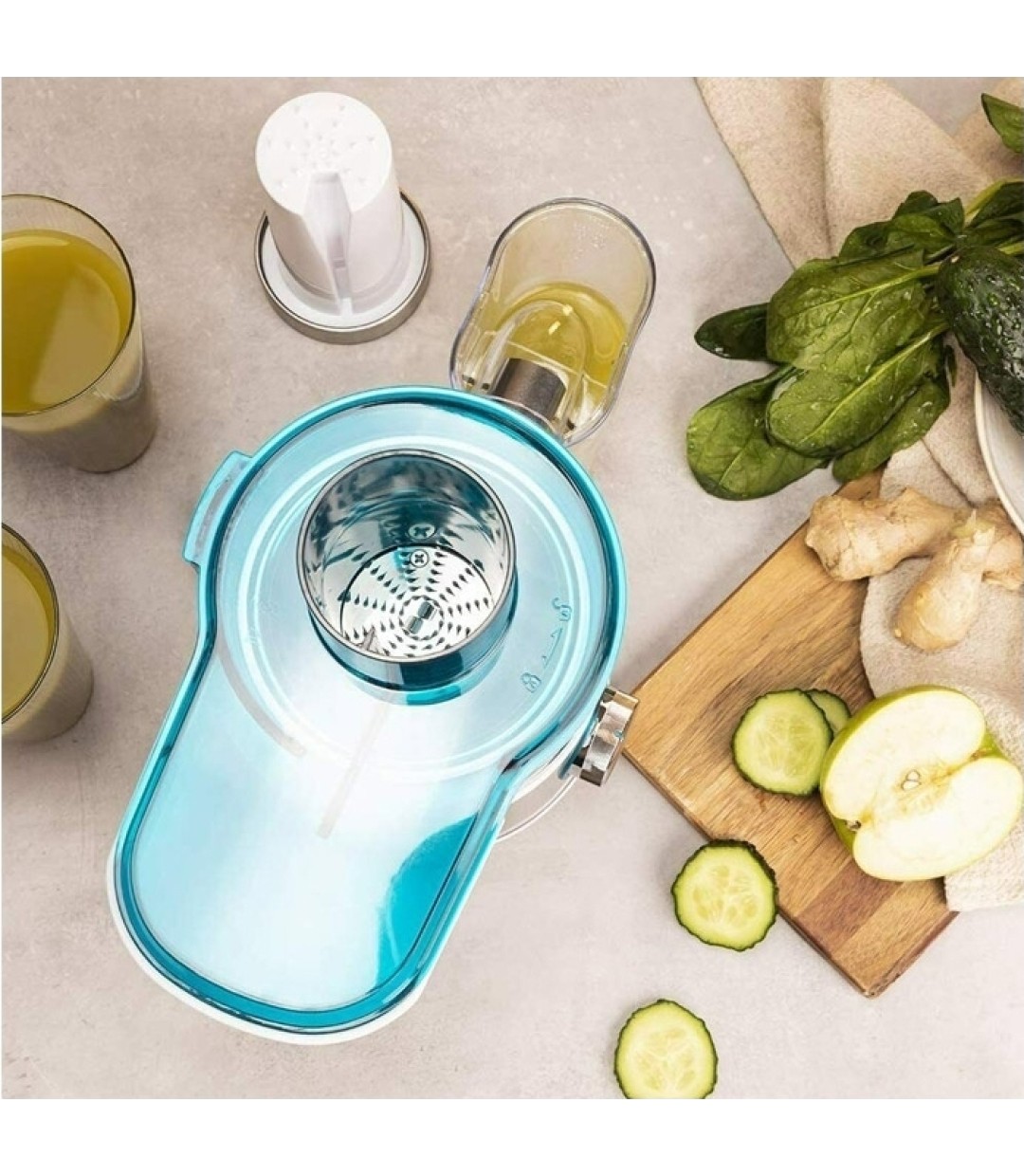  Cecotec Juice & Fresh 400 Titan Αποχυμωτής 400W Ασημί 04154