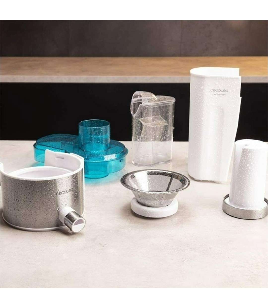  Cecotec Juice & Fresh 400 Titan Αποχυμωτής 400W Ασημί 04154