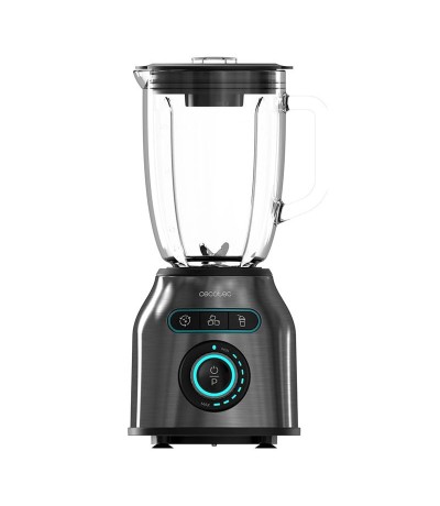  Cecotec Power Black Titanium 2200MAX Μπλέντερ με Γυάλινη Κανάτα 1.75 lt 2200W Μαύρο 04393