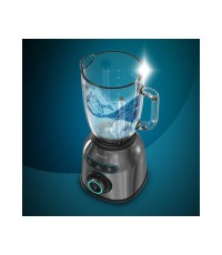  Cecotec Power Black Titanium 2200MAX Μπλέντερ με Γυάλινη Κανάτα 1.75 lt 2200W Μαύρο 04393