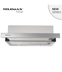 Απορροφητήρας Κουζίνας Συρόμενος 60cm Telemax TH0460 Inox