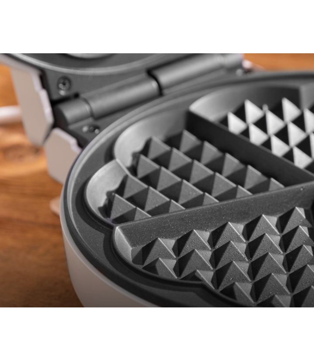  Cecotec Fun Gofrestone Βαφλιέρα για Βάφλες Καρδιά 1000W 