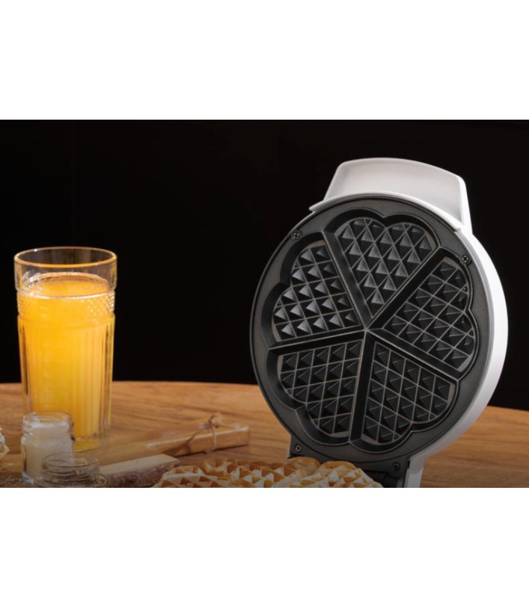  Cecotec Fun Gofrestone Βαφλιέρα για Βάφλες Καρδιά 1000W 