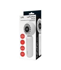ΑΝΕΜ.LIFE LA FUN FAN WHITE RECHAREABLE HAND FAN TYPE-C 221-0514