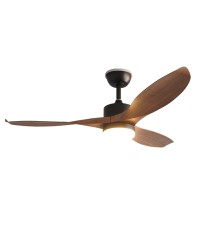 Life Ανεμιστήρας Οροφής VERANDA NATURE 132cm με Φως και Τηλεχειριστήριο Καφέ Κωδικός: 221-0520 