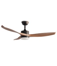 Life Ανεμιστήρας Οροφής VERANDA NATURE 132cm με Φως και Τηλεχειριστήριο Καφέ Κωδικός: 221-0520 