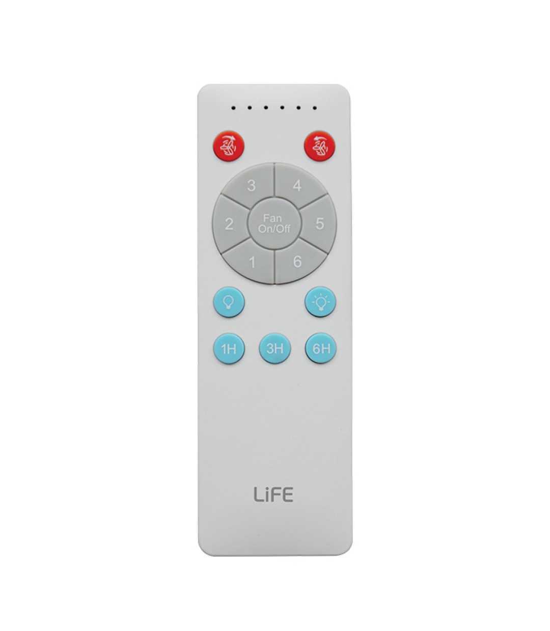 Life Ανεμιστήρας Οροφής VERANDA NATURE 132cm με Φως και Τηλεχειριστήριο Καφέ Κωδικός: 221-0520 