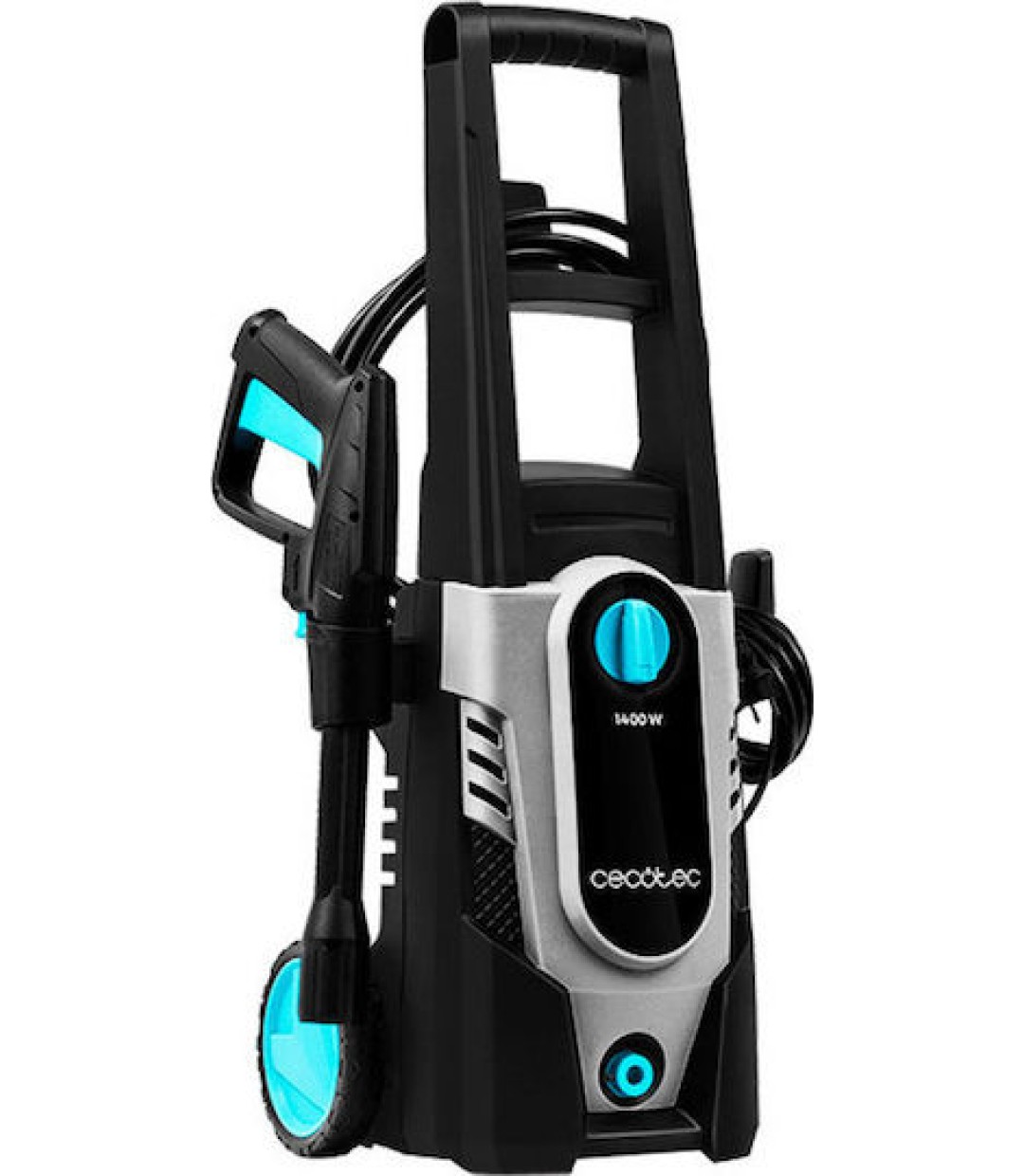  Cecotec Hidroboost 1400 Easy Move Πλυστικό Ρεύματος 1400W με Πίεση 105bar και Μεταλλική Αντλία 05401
