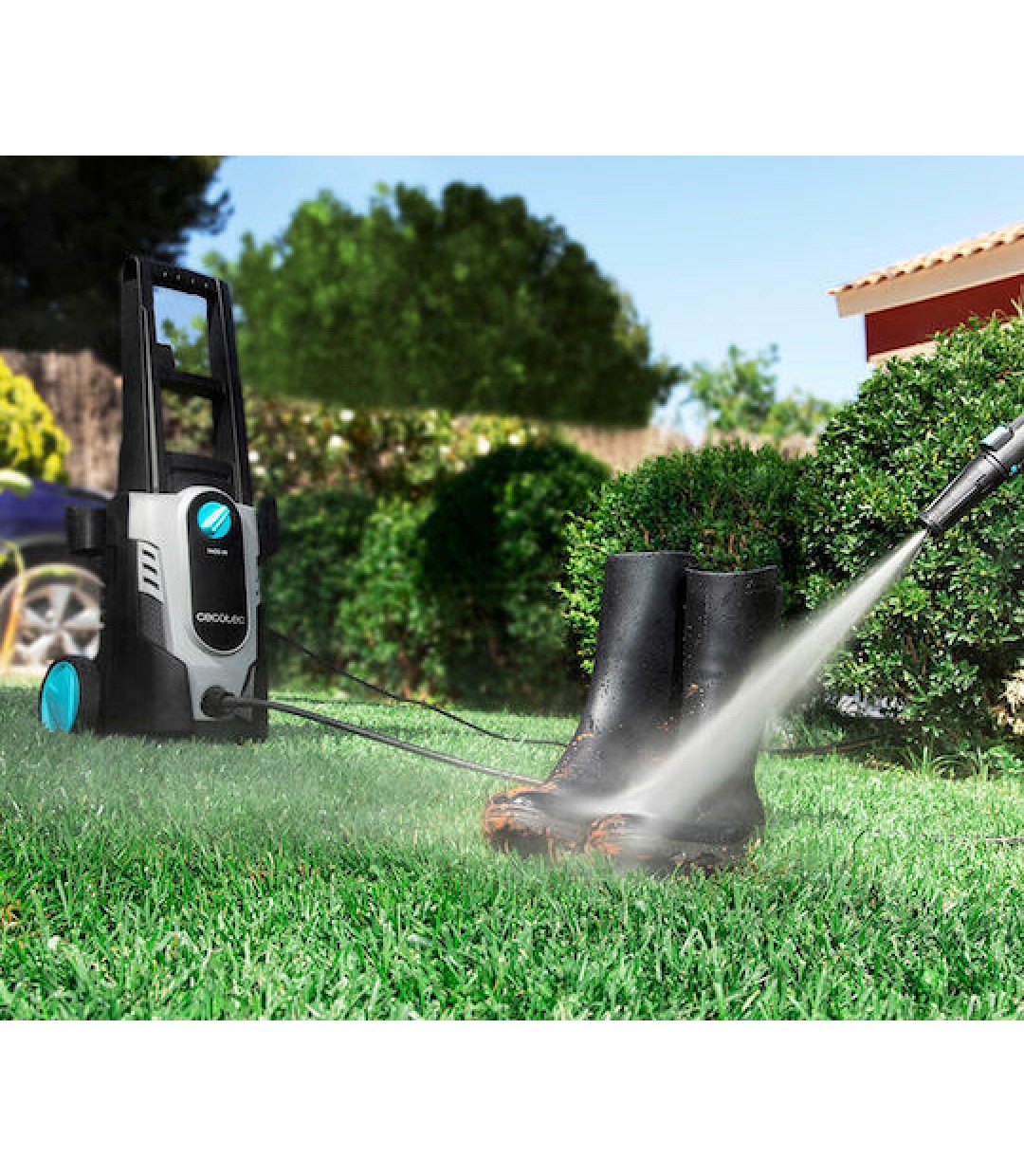  Cecotec Hidroboost 1400 Easy Move Πλυστικό Ρεύματος 1400W με Πίεση 105bar και Μεταλλική Αντλία 05401