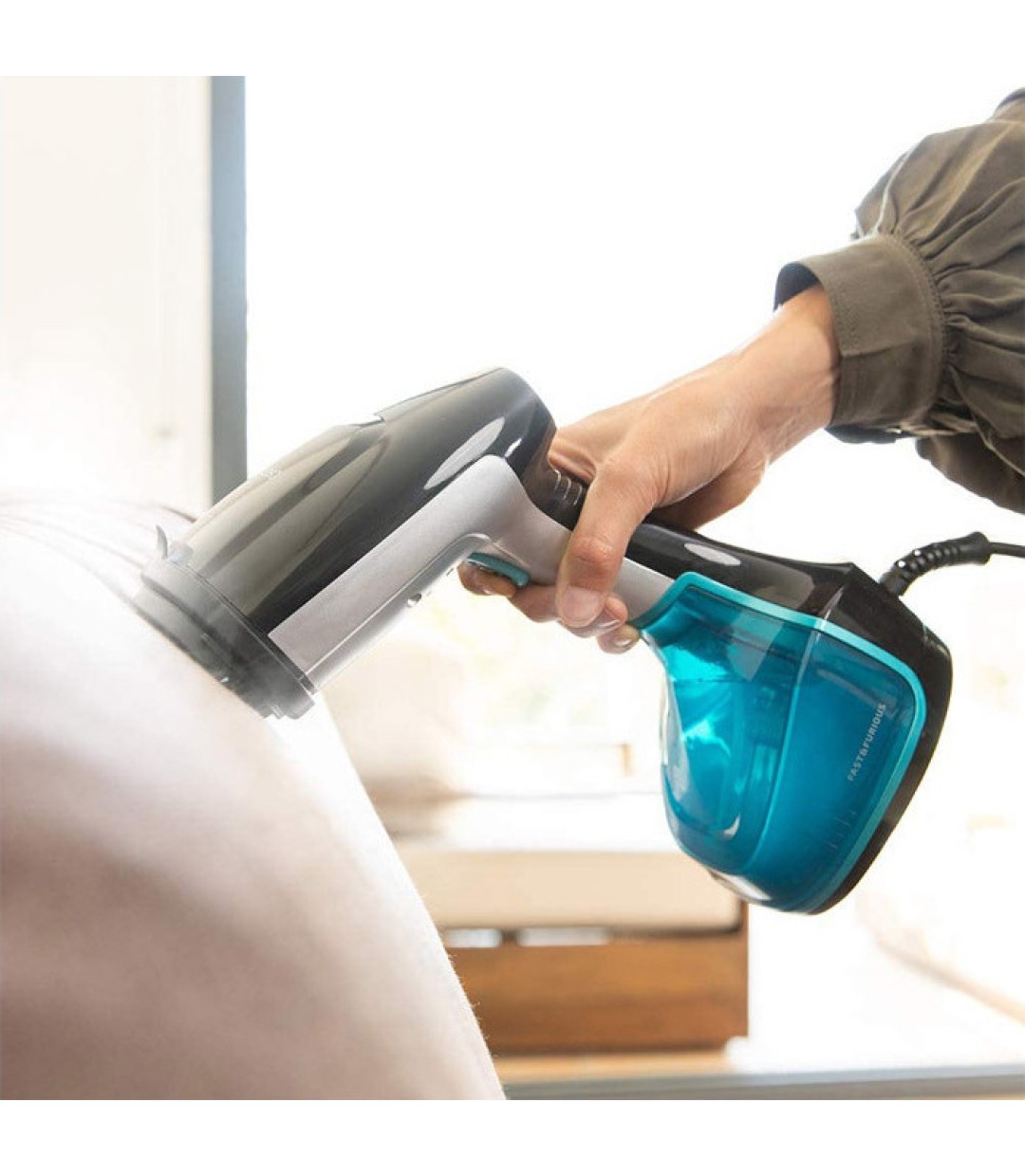  Cecotec Fast&Furious 4020 Force Ατμοκαθαριστής Ρούχων Χειρός 1400W με Δοχείο 250ml Μπλε 05517