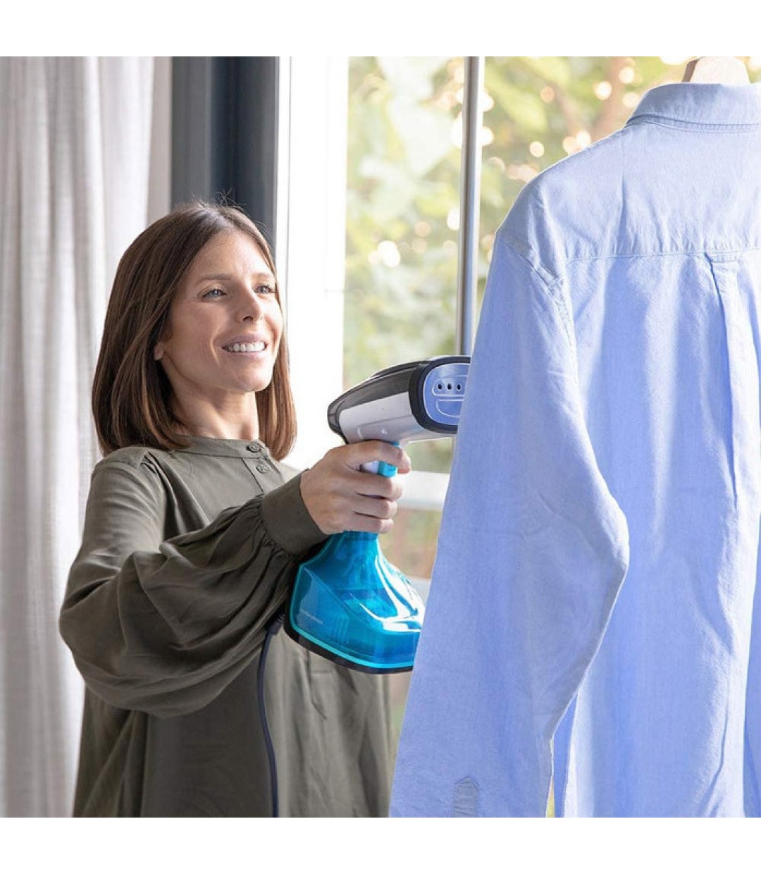  Cecotec Fast&Furious 4020 Force Ατμοκαθαριστής Ρούχων Χειρός 1400W με Δοχείο 250ml Μπλε 05517