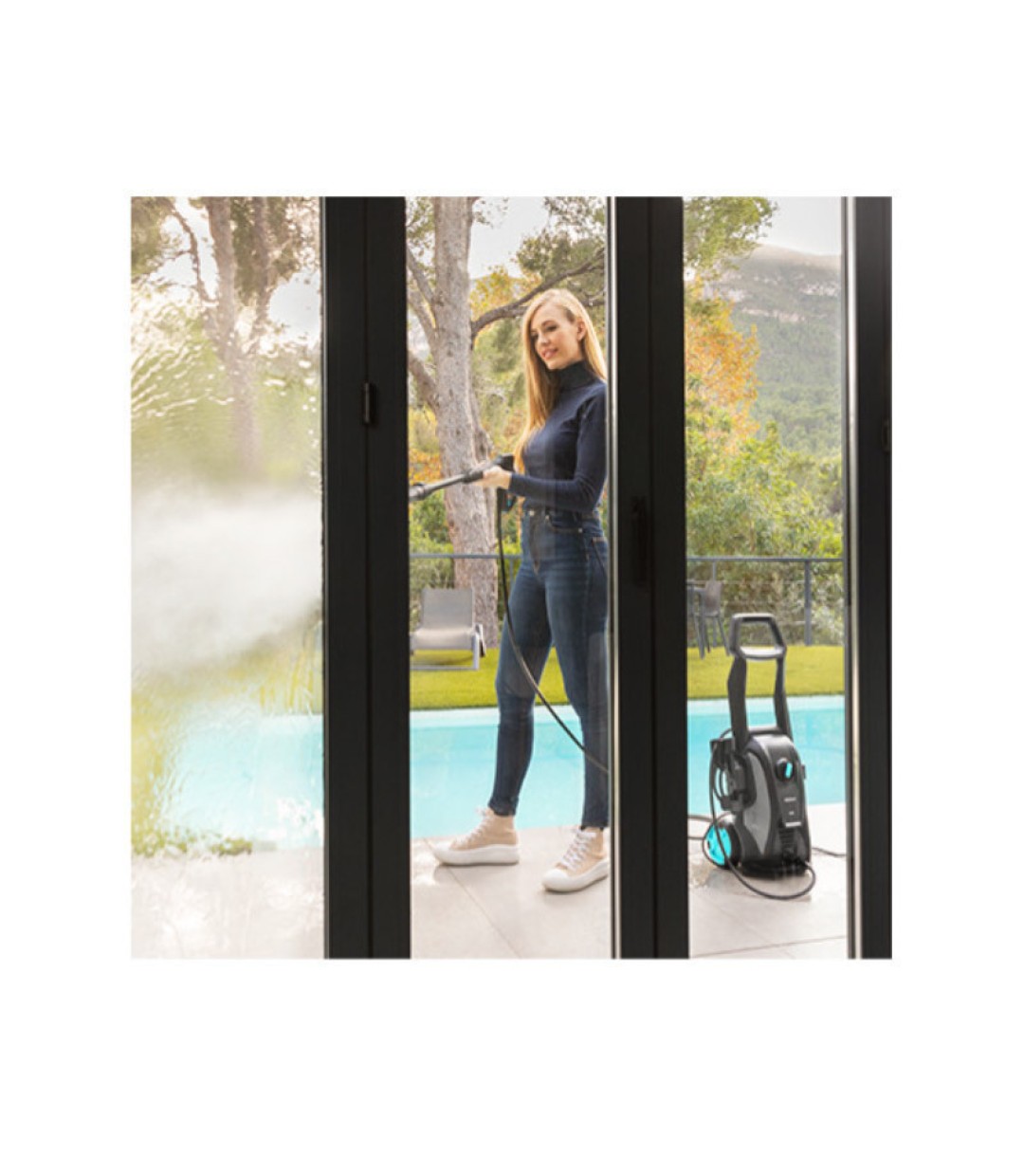  Cecotec Hydroboost 1500 Easy Move Πλυστικό Ρεύματος 1500W με Πίεση 120bar 05717