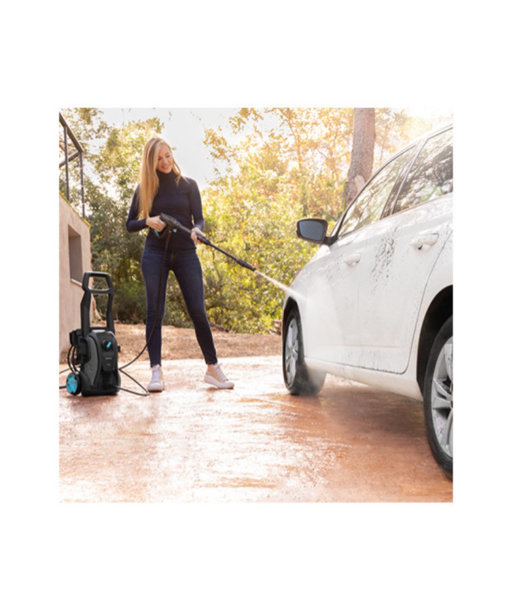  Cecotec Hydroboost 1500 Easy Move Πλυστικό Ρεύματος 1500W με Πίεση 120bar 05717